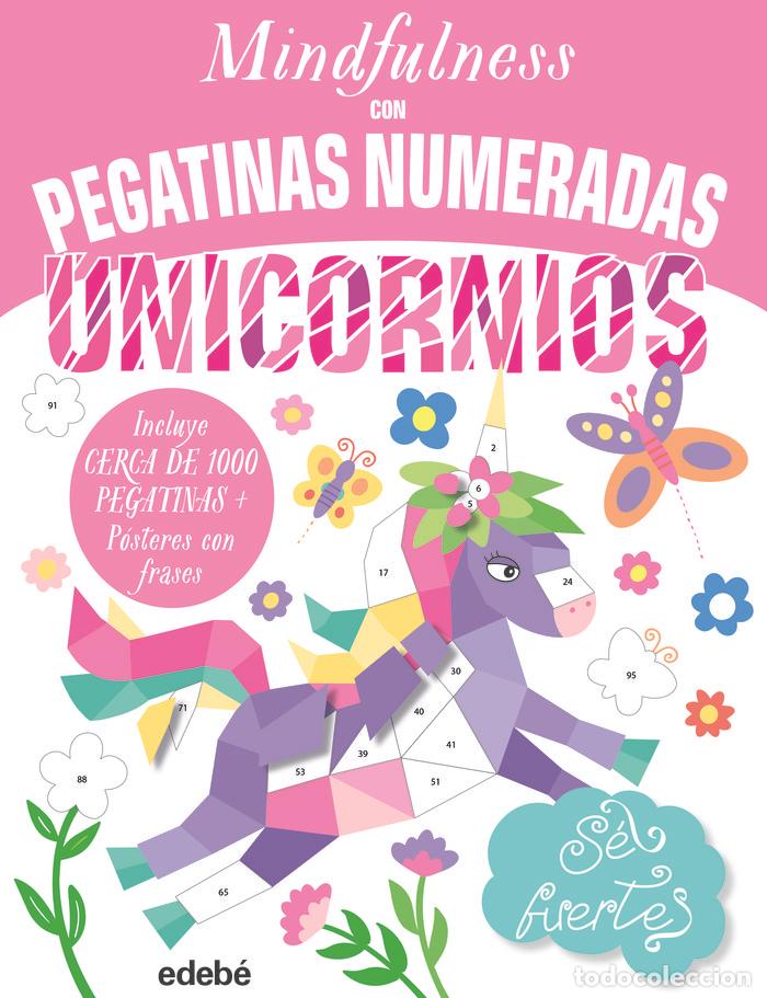 Libros: MINDFULNESS CON PEGATINAS NUMERADAS UNICORNIOS - VARIOS AUTORES