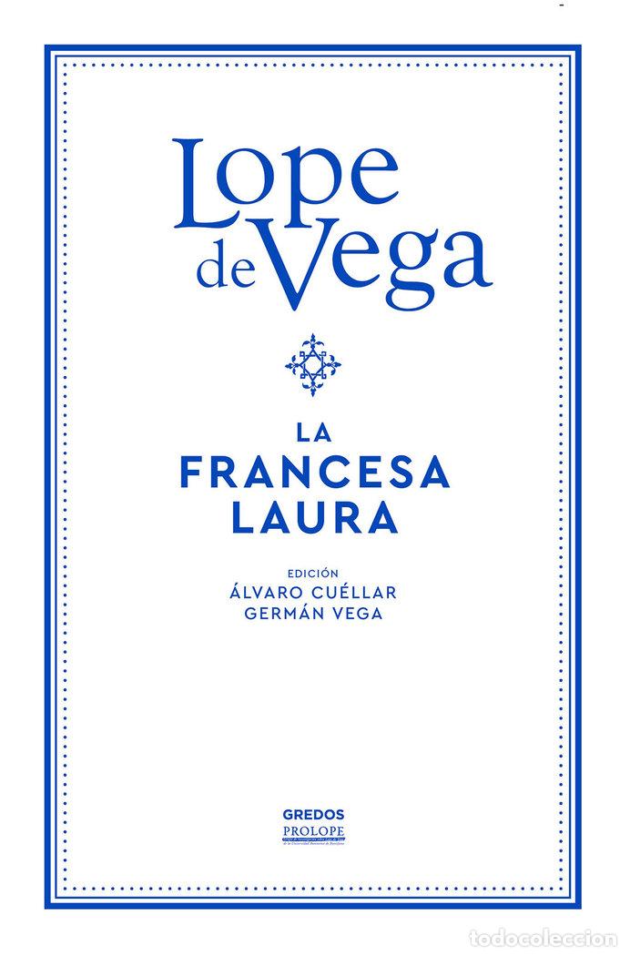 Livres: LA FRANCESA LAURA - DE VEGA, LOPE