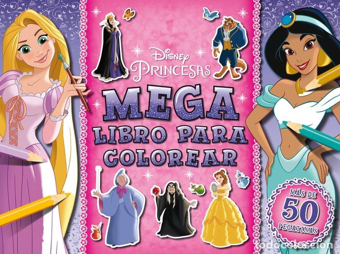 Livres: PRINCESAS MEGALIBRO PARA COLOREAR 3 - DISNEY