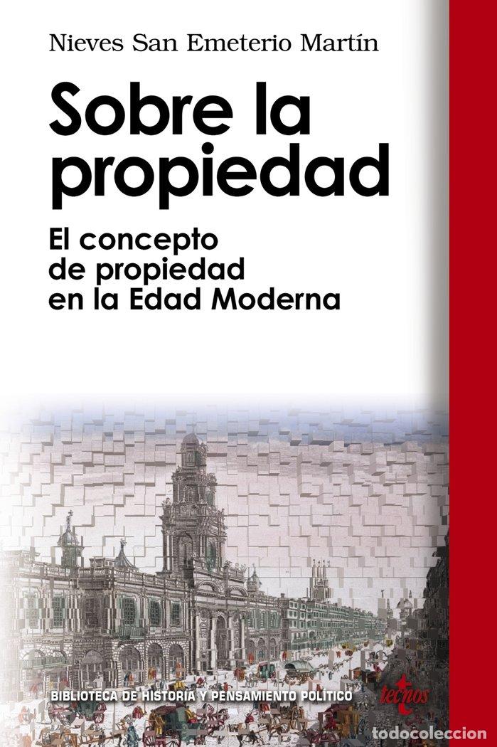 Livres: TECNOS SOBRE LA PROPIEDAD - EMETERIO MARTIN NIEVES SAN