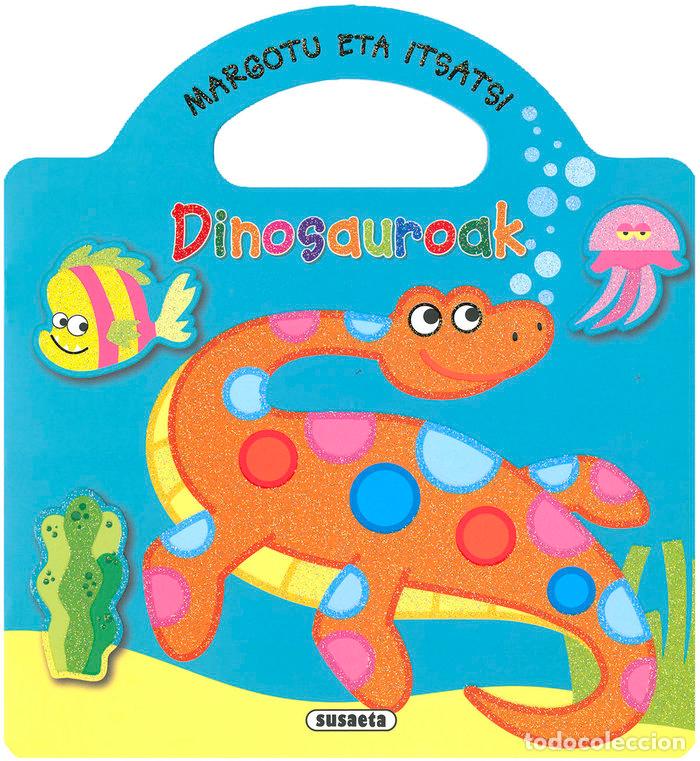 Libros: DINOSAUROAK MARGOTU ETA ITSATSI REF 9625-03) - AA.VV