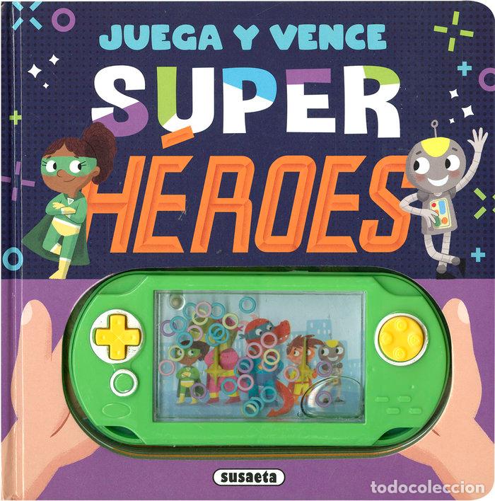 Livros: JUEGA Y VENCE SUPER HEROES - AA.VV
