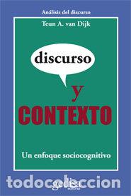 Livres: DISCURSO Y CONTEXTO - VAN DIJK, TEUN A.