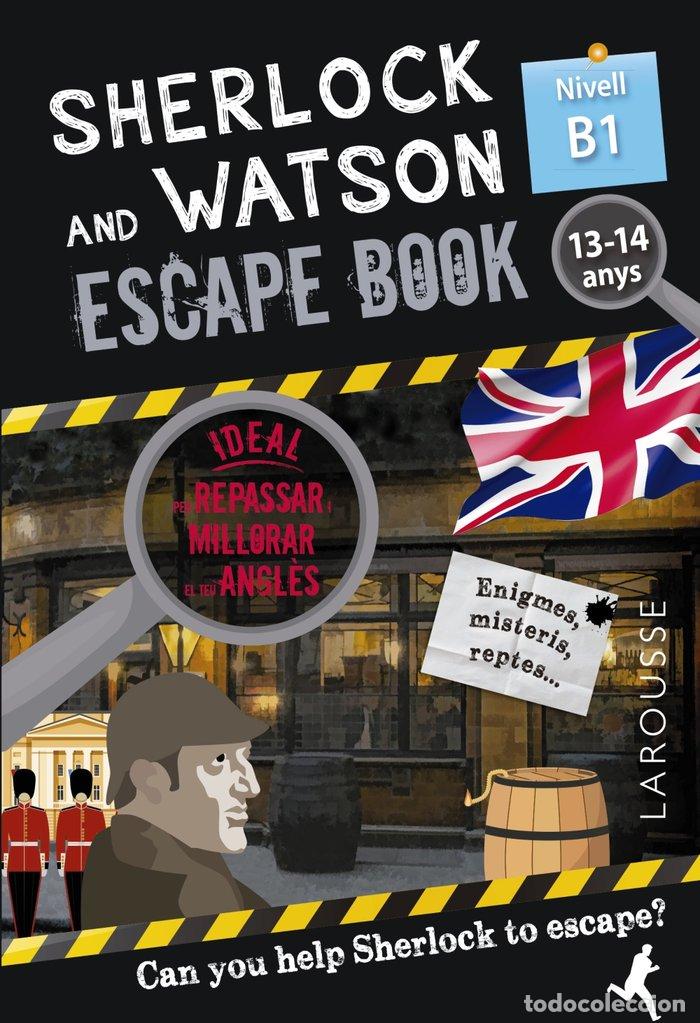 Libri: SHERLOCK & WATSON ESCAPE BOOK PER REPA CAT - SAINT-MARTIN, GILLES