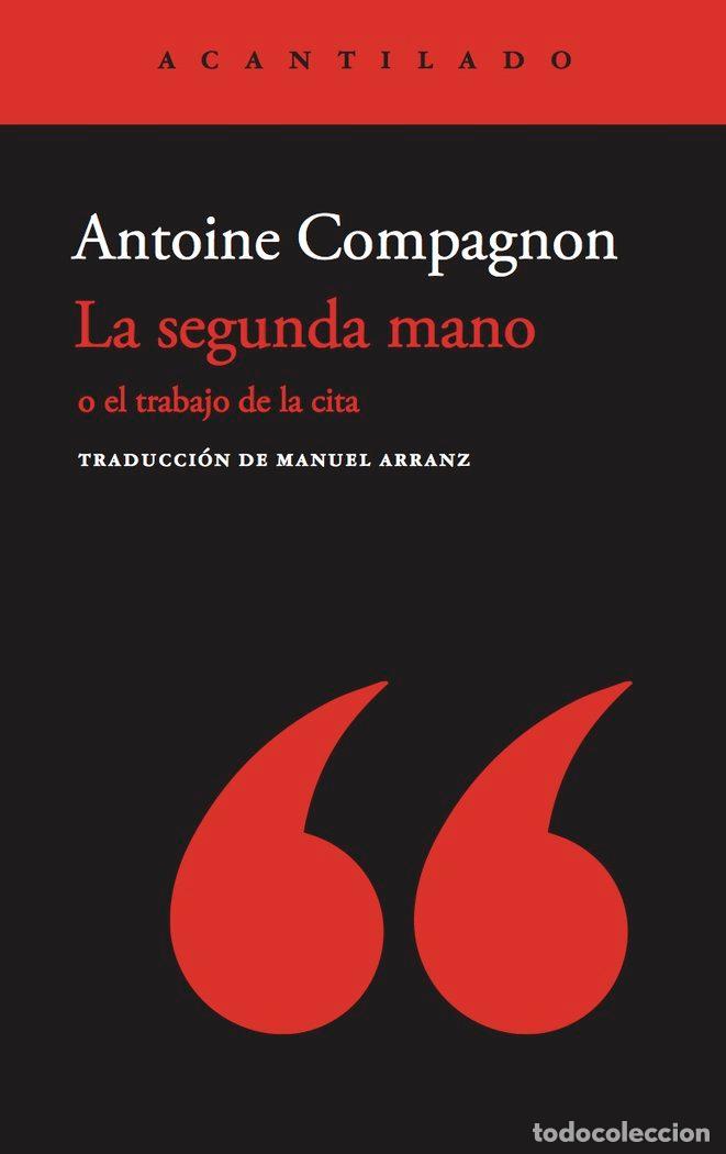 Libros: SEGUNDA MANO,LA - COMPAGNON, ANTOINE