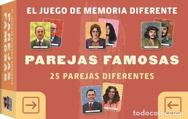 Libri: JUEGO DE MEMORIA DIFERENTE PAREJAS FAMOSAS - VVAA, VVAA