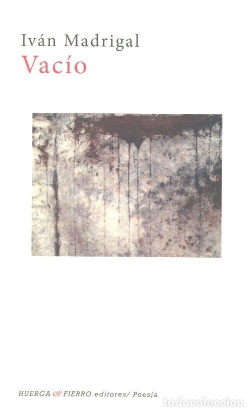 Libri: VACIO - MADRIGAL REDONDO, IVAN