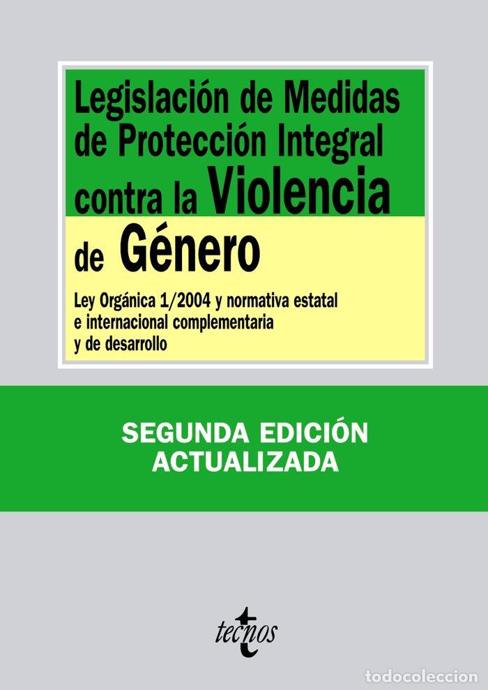 Libros: LEGISLACION MEDIDAS PROTECCION INTEGRAL CONTRA VIOLENCIA 2&ordf; - AA.VV