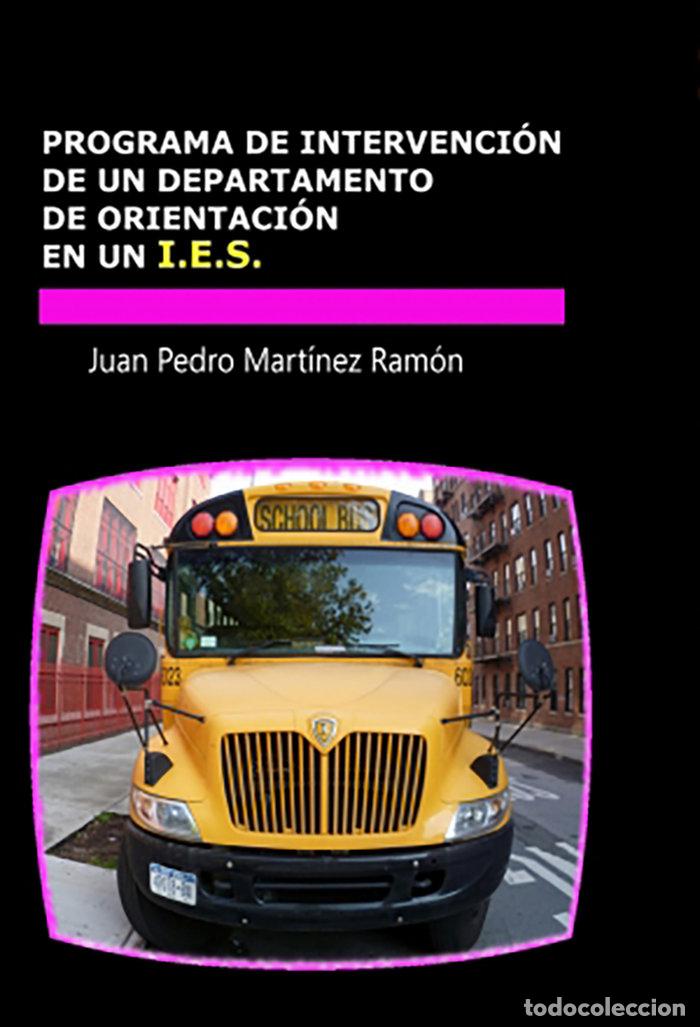 Libros: PROGRAMA DE INTERVENCION DE UN DEPARTAMENTO DE ORIENTACION - MARTINEZ RAMON, JUAN PEDRO