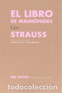 Livros: LIBRO DE MAIMONIDES,EL - STRAUSS, LEO