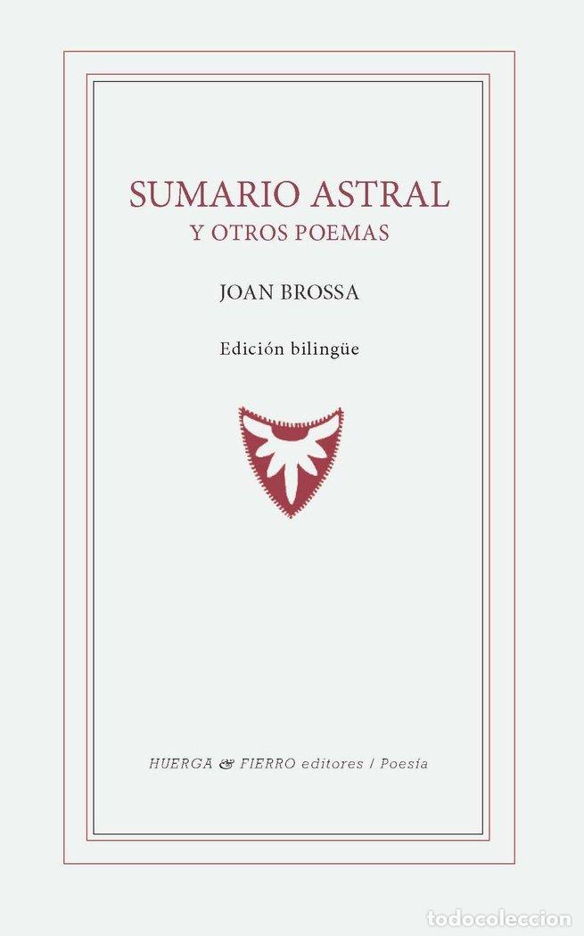 Livres: SUMARIO ASTRAL Y OTROS POEMAS - JOAN BROSSA