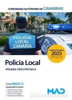 Libros: POLICIA LOCAL CANARIAS PRUEBA PSICOTECNICA COMUNIDAD CANARIA - AA.VV