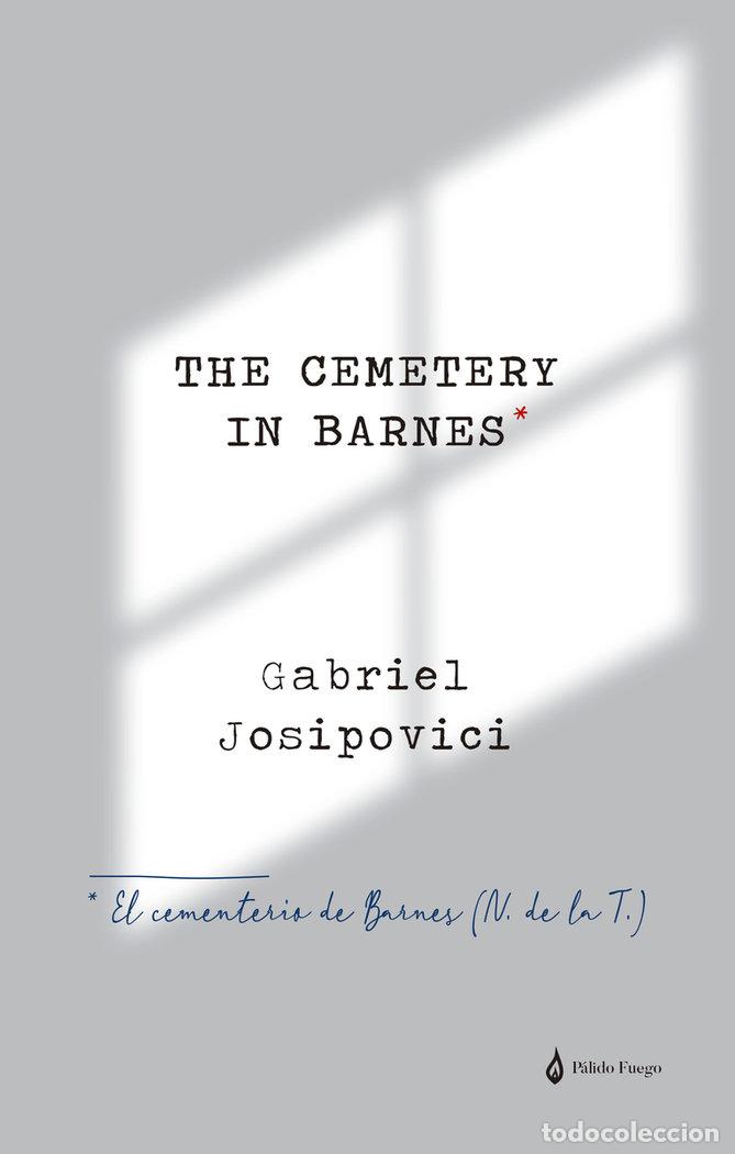 Libros: CEMENTERIO DE BARNES,EL - JOSIPOVICI, GABRIEL