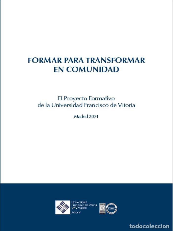 Libros: FORMAR PARA TRANSFORMAR EN COMUNIDAD - AA.VV.