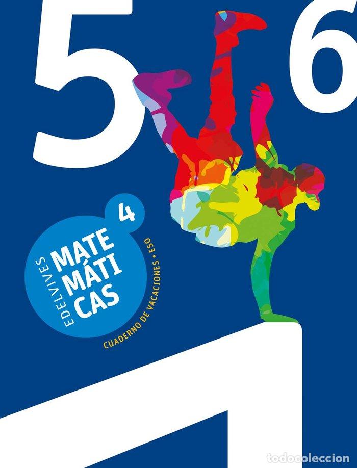 Libros: VACACIONES CUADERNO MATEMATICAS 4&ordm;ESO 17 - AA.VV