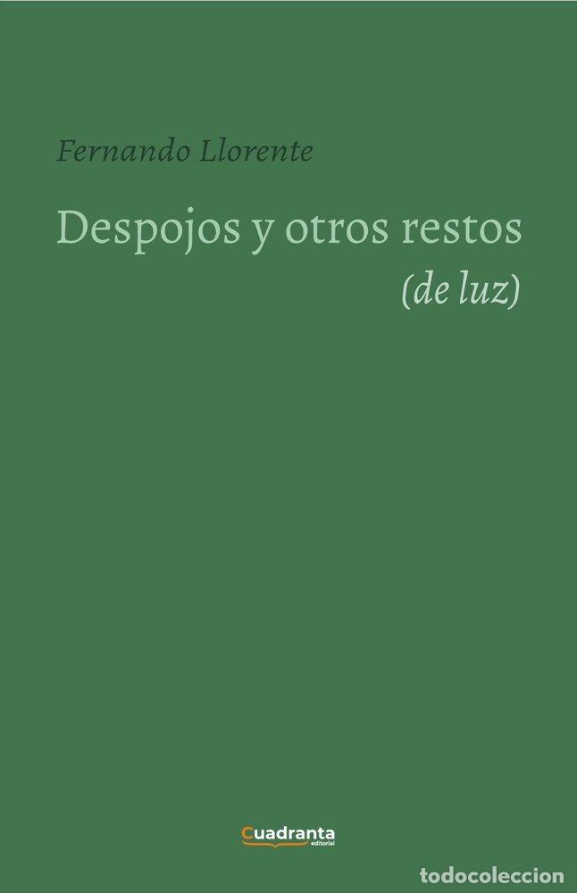 books: DESPOJOS Y OTROS RETOS DE LUZ - LLORENTE, FERNANDO