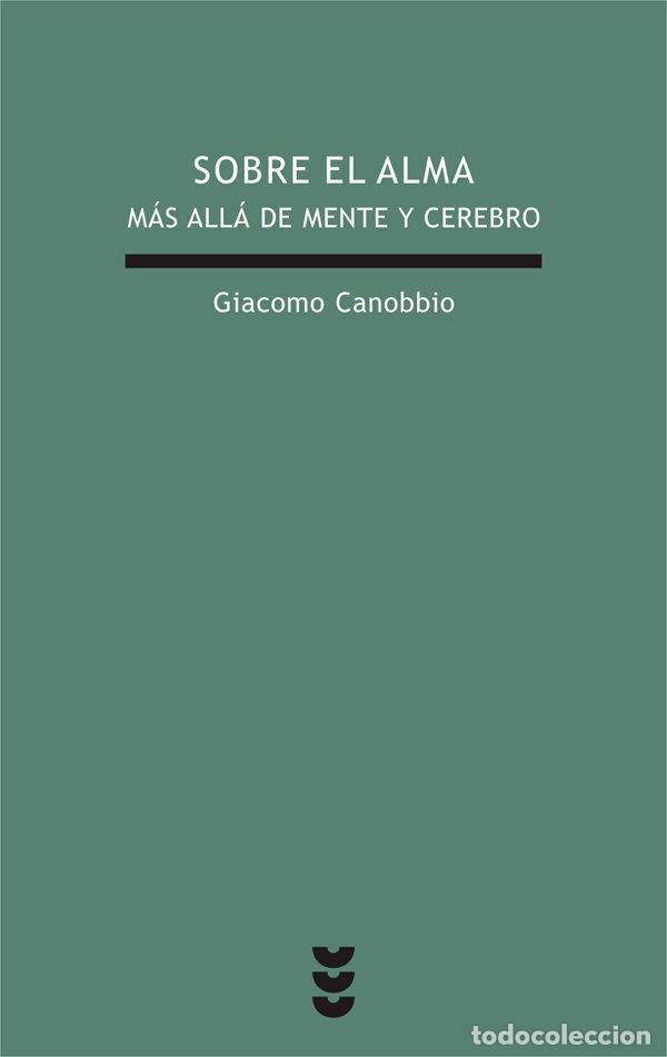 Libri: SOBRE EL ALMA - CANOBBIO, GIACOMO