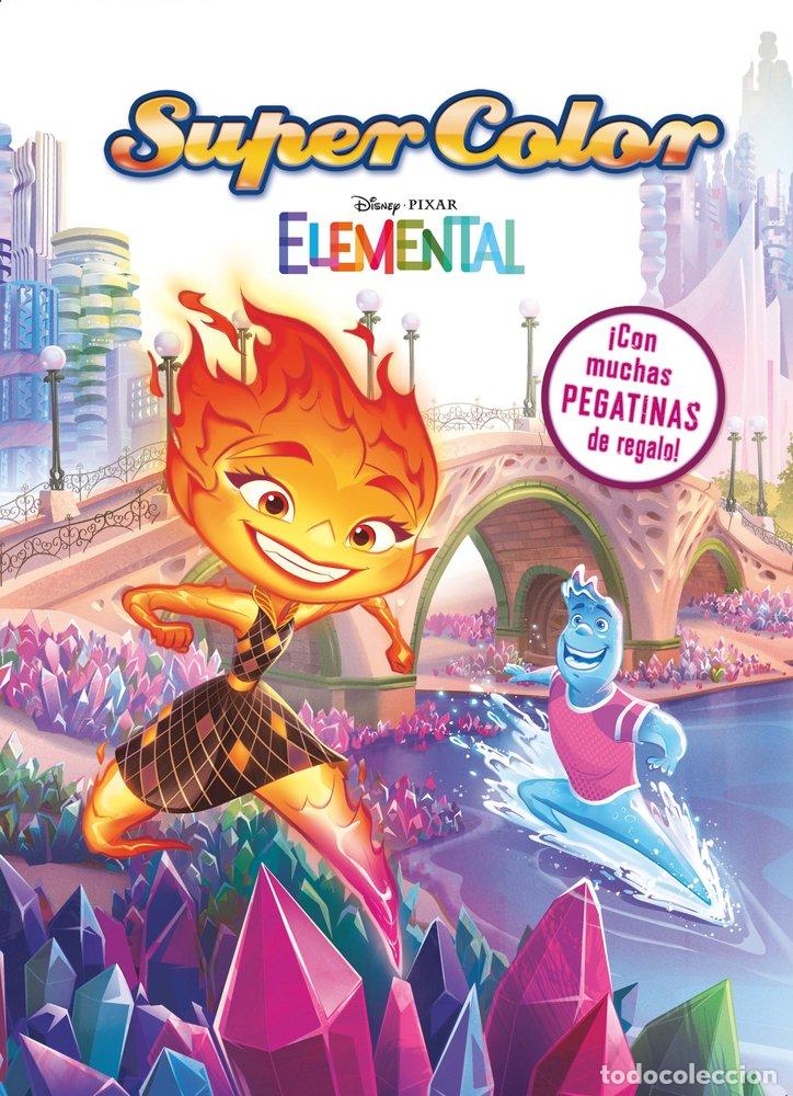 Libros: ELEMENTAL SUPERCOLOR - DISNEY