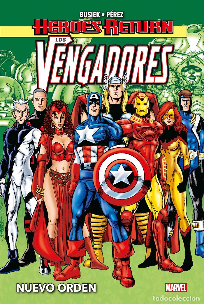 Libros: LOS VENGADORES 3 NUEVO ORDEN - GEORGE PEREZ
