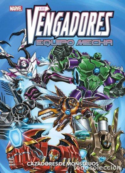 books: LOS VENGADORES EQUIPO MECHA CAZADORES DE MONSTRUOS - PACO DIAZ
