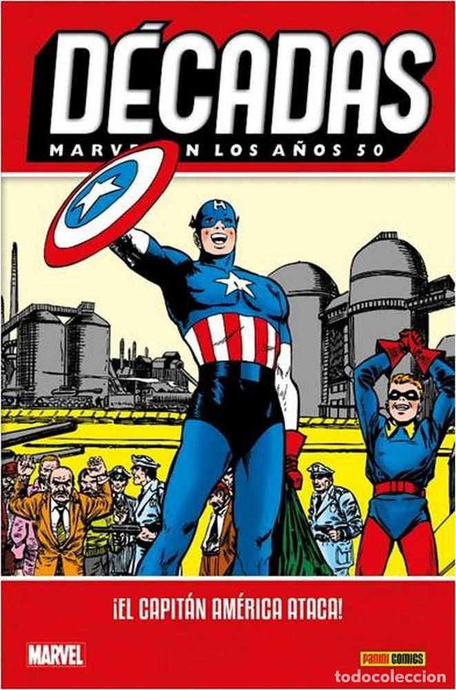 Libros: DECADAS MARVEL EN LOS A&Ntilde;OS 50 - LEE, STAN