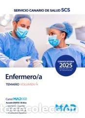 Libros: ENFERMERA/O TEMARIO 4 SERVICIO CANARIO SALUD - AA.VV