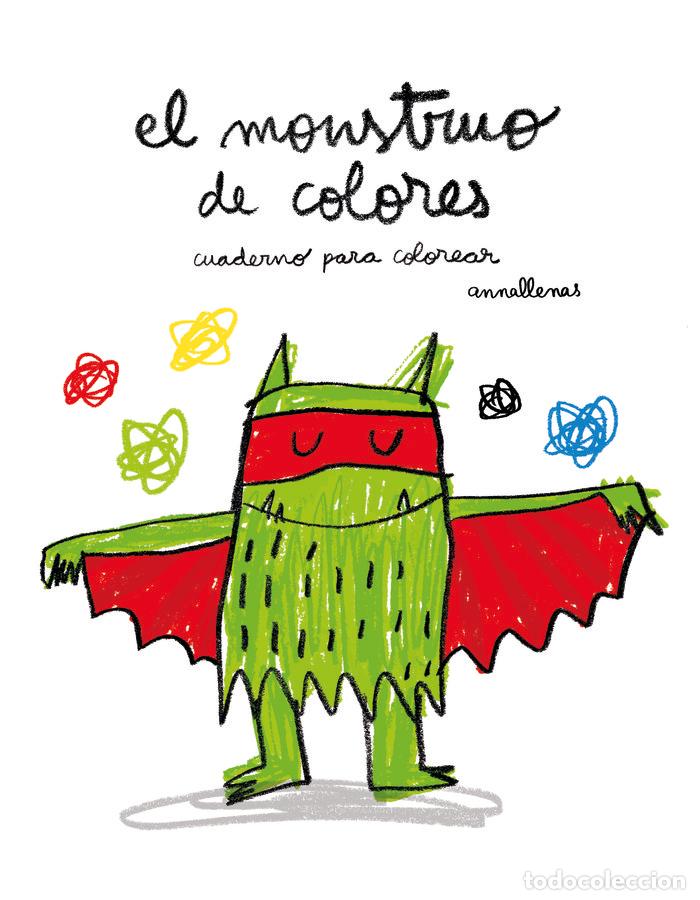 Libros: MONSTRUO DE COLORES CUADERNO DE COLOREAR - ANNA LLENAS