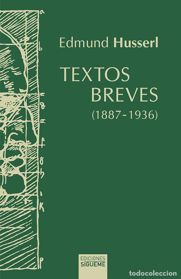 books: TEXTOS BREVES 1887-1936 - HUSSERL, EDMUND