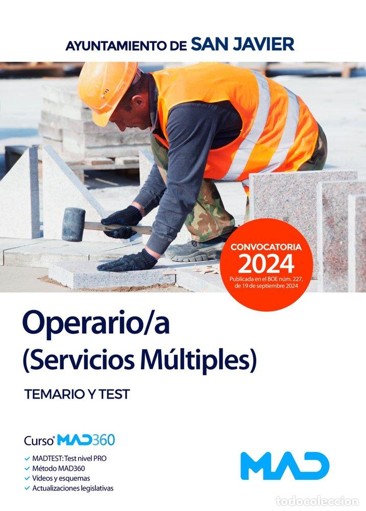 Livres: OPERARIO SERVICIOS MULTIPLES TEMARIO Y TEST AYUN SAN JAVIER - AA.VV.
