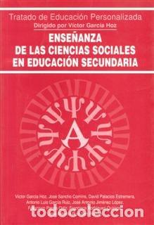 Libros: ENSE&Ntilde;ANZA DE LAS CIENCIAS SOCIALES EN LA EDUCACION SECUNDARI - AA.VV.