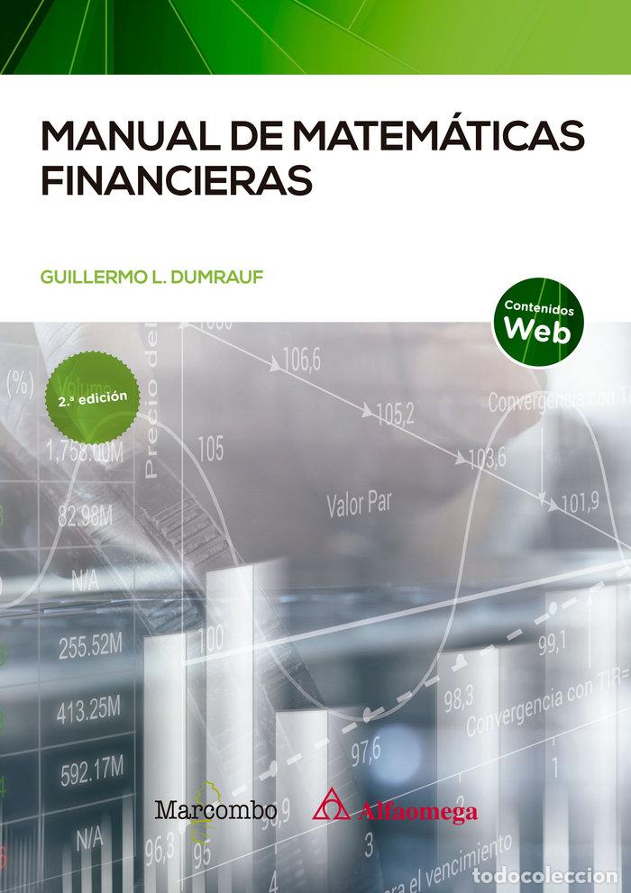 Libros: MANUAL DE MATEMATICAS FINANCIERAS - DUMRAUF, GUILLERMO