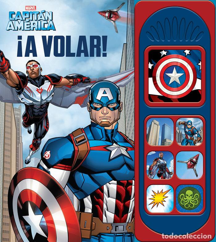 Libri: A VOLAR MARVEL CAPITAN AMERICA 7B LSB - MARVEL