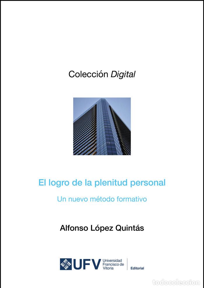 books: EL LOGRO DE LA PLENITUD PERSONAL - LOPEZ QUINTAS, ALFONSO