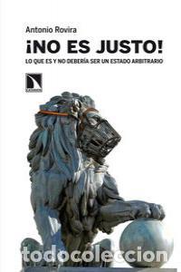 Libros: NO ES JUSTO - ROVIRA, ANTONI