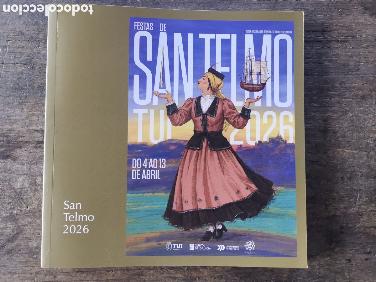 Libros: San Telmo. Tui, 2026. Festas de San Telmo.
