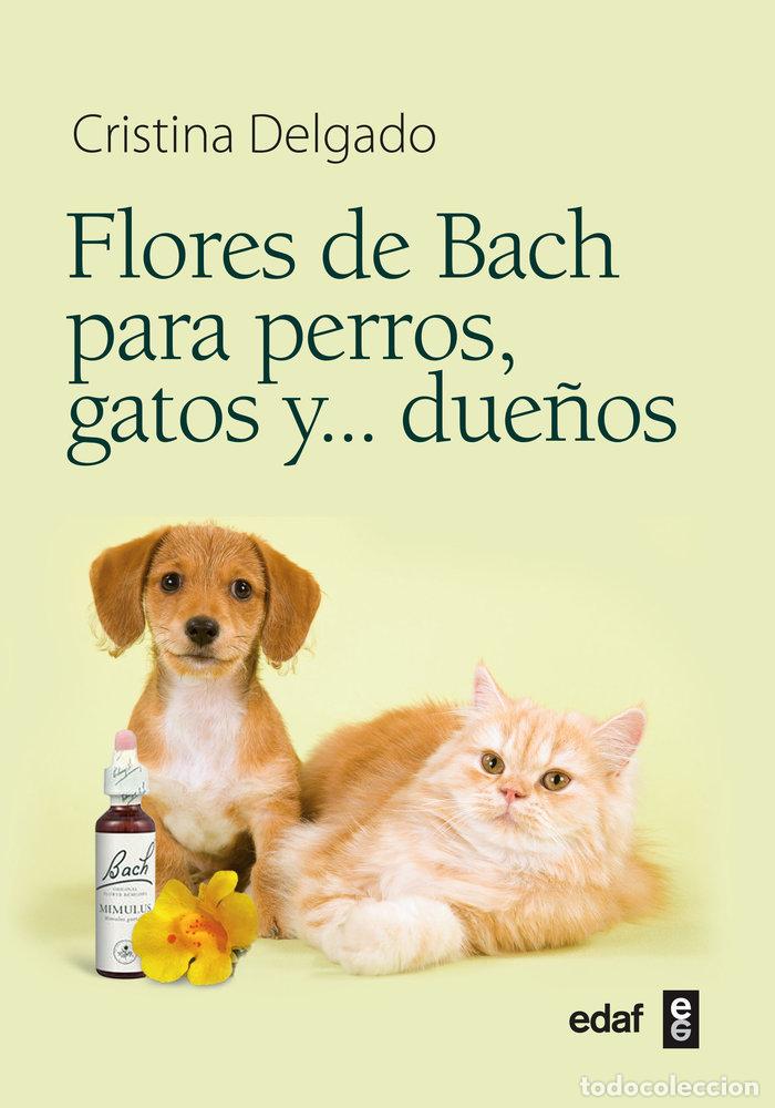 Libros: FLORES DE BACH PARA PERROS, GATOS Y...DUE&Ntilde;OS - Delgado Pascual, Cristina