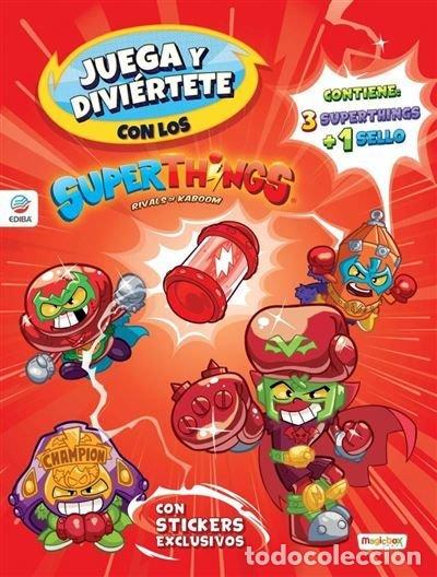 Livros: JUEGA Y DIVIERTETE CON LOS SUPERTHINGS 7 A&Ntilde;OS - AA.VV