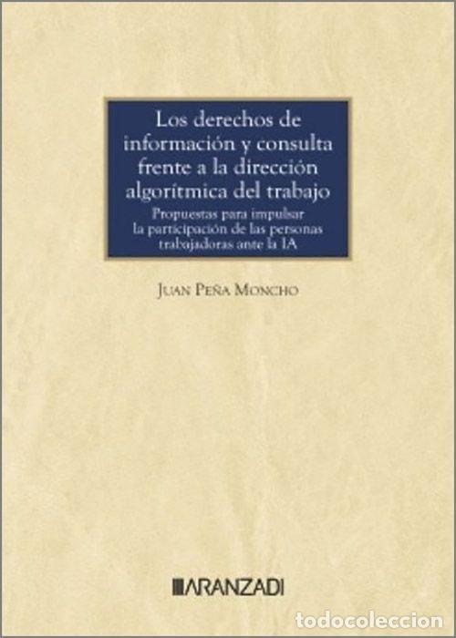 Livres: LOS DERECHOS DE INFORMACION Y CONSULTA FRENTE A LA DIRECCION - PE&Ntilde;A MONCHO, JUAN
