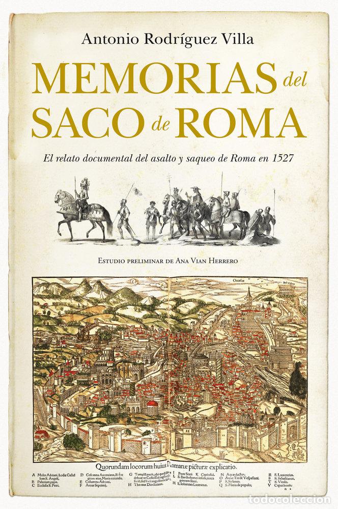 Livres: MEMORIAS DEL SACO DE ROMA - RODRIGUEZ VILLA, ANTONIO