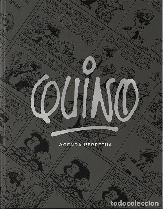 Libri: QUINO AGENDA PERPETUA NEGRA - QUINO