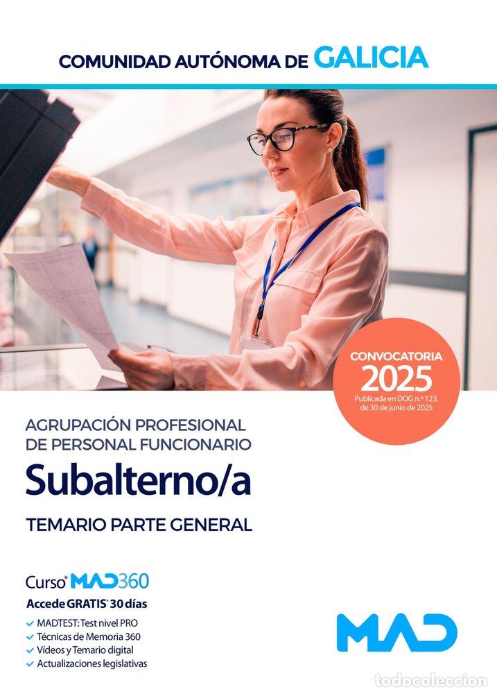 Livres: SUBALTERNO AGRUPACION PROFESIONAL PERSONAL FUNCIONARIO ADMI - AA.VV