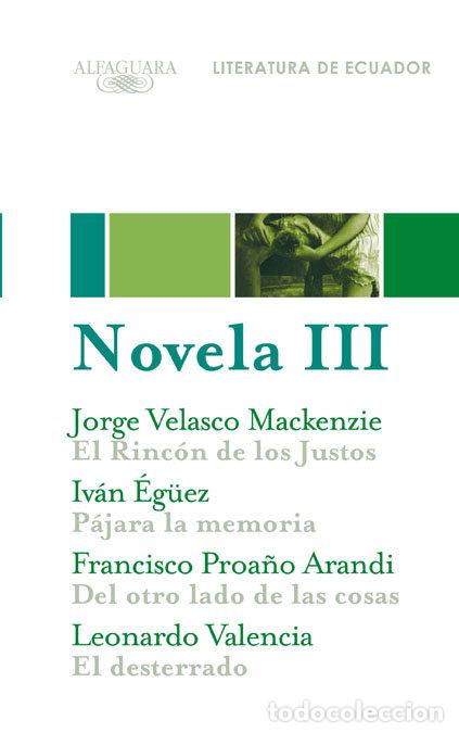 Libros: NOVELA 3 - VASCONEZ, JAVIER