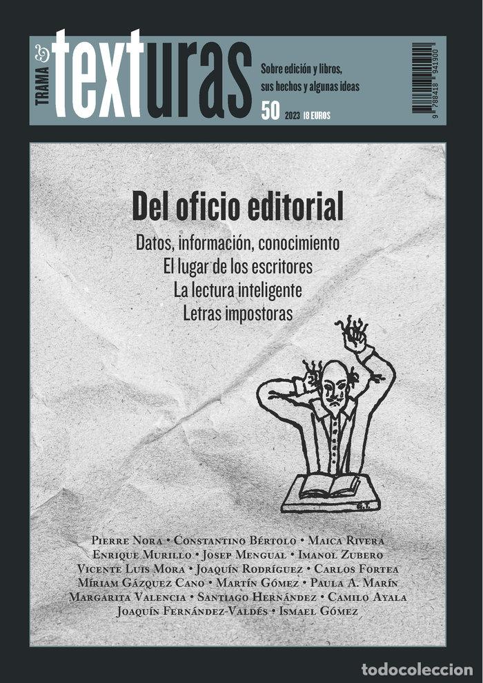 Libri: TEXTURAS 50 DEL OFICIO EDITORIAL - VARIOS AUTORES