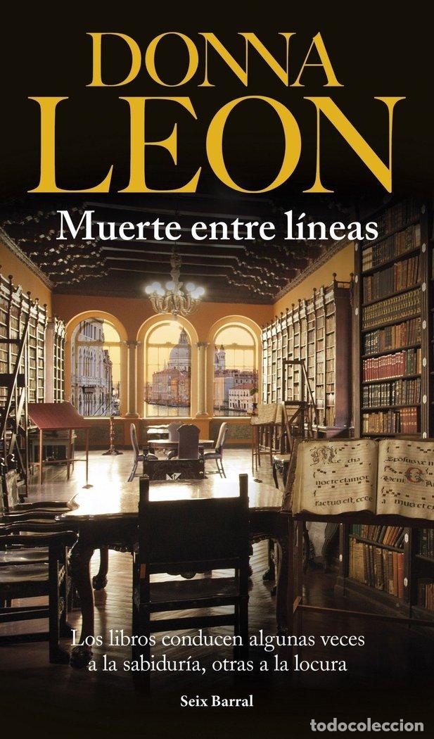 Libri: MUERTE ENTRE LINEAS - LEON, DONNA