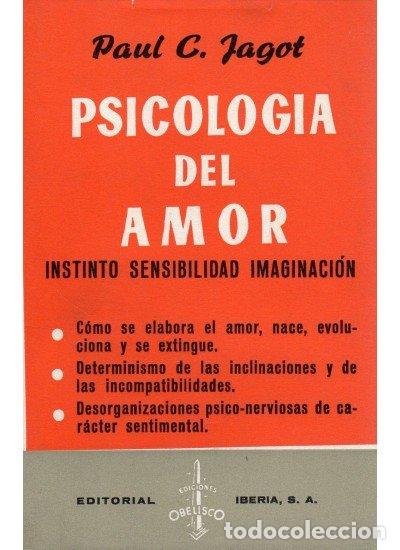 books: SICOLOGIA AMOR-T. - JAGOT, PAUL C.