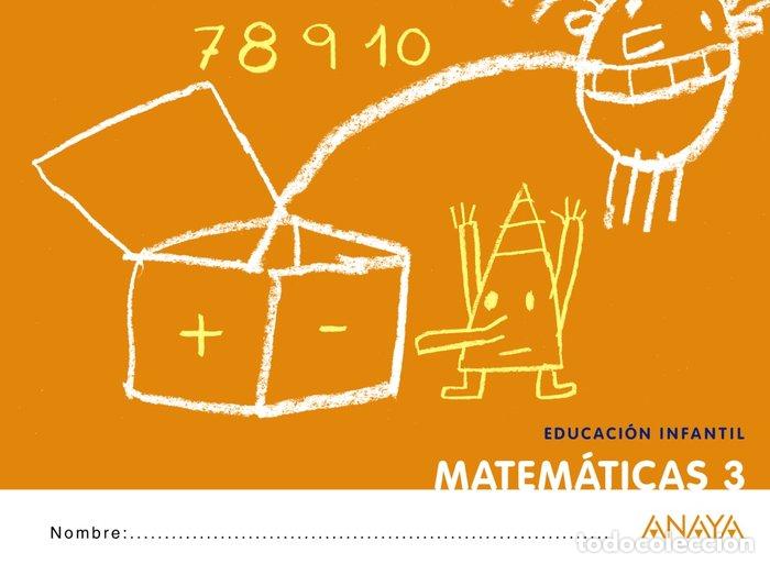 Libros: MATEMATICAS 3 EI 12 QUE IDEA INFANTIL ANAMAT09E - AA.VV