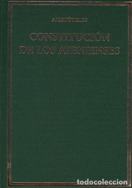 Libri: ARISTOTELES CONSTITUCION DE LOS ATENIENSES - ARISTOTELES
