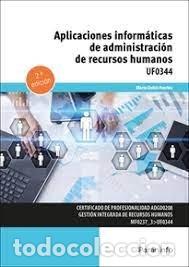 Libros: APLICACIONES INFORMATICAS DE ADMINISTRACION DE RECURSOS HUMA - GOITIA FUERTES, MARIA