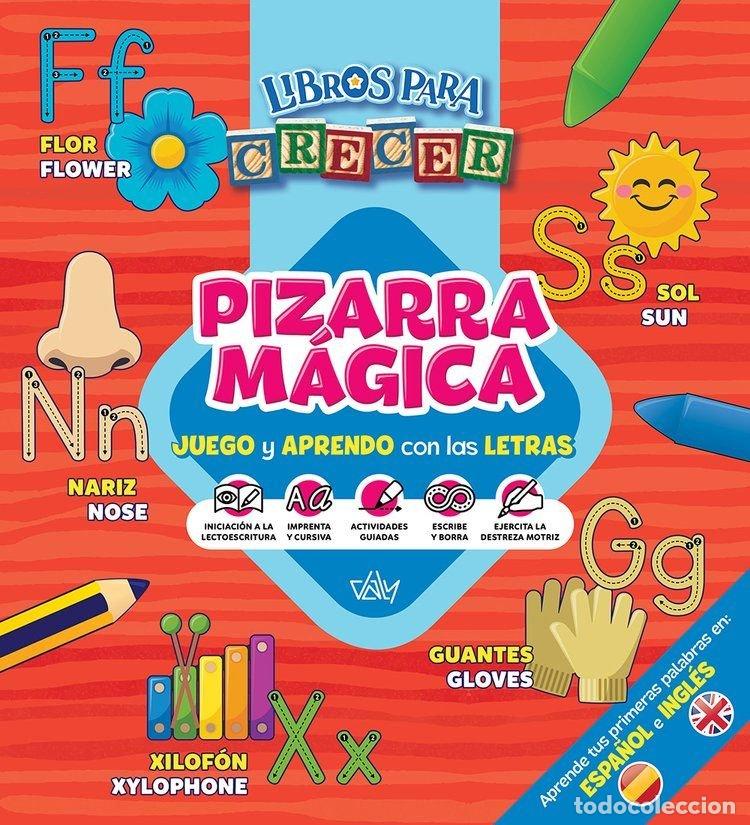 Libros: PIZARRA MAGICA LETRAS Y NUMEROS BILINGUE - DALY, EDICIONES