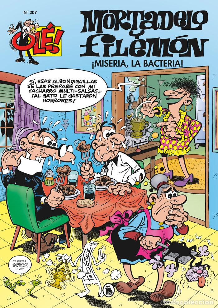Libros: OLE MORTADELO 207 MISERIA LA BACTERIA - IBA&Ntilde;EZ, FRANCISCO